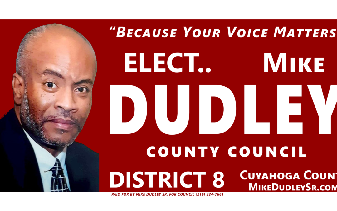 Mike Dudley Announces Candidacy for County Council District 8 in Cuyahoga County